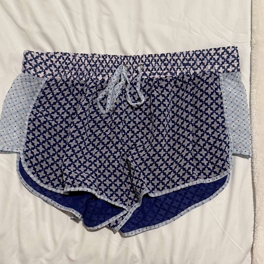 Victoria's Secret blue pajama Shorts